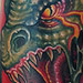 Tattoos - Gnar Dragon Beast Tattoo - 56629